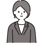 Female Lawyer Upper Body SVG Icon